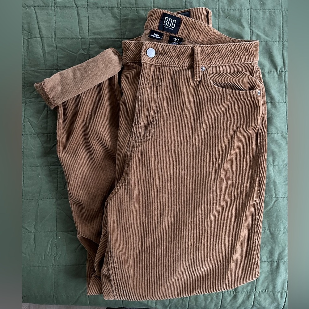 BDG Mom High Rise Corduroy Pants